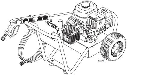 GRACO 2730 (246307) Cold Water Pressure Washer Breakdown, Parts, Pump, Repair Kits & Owners Manual.